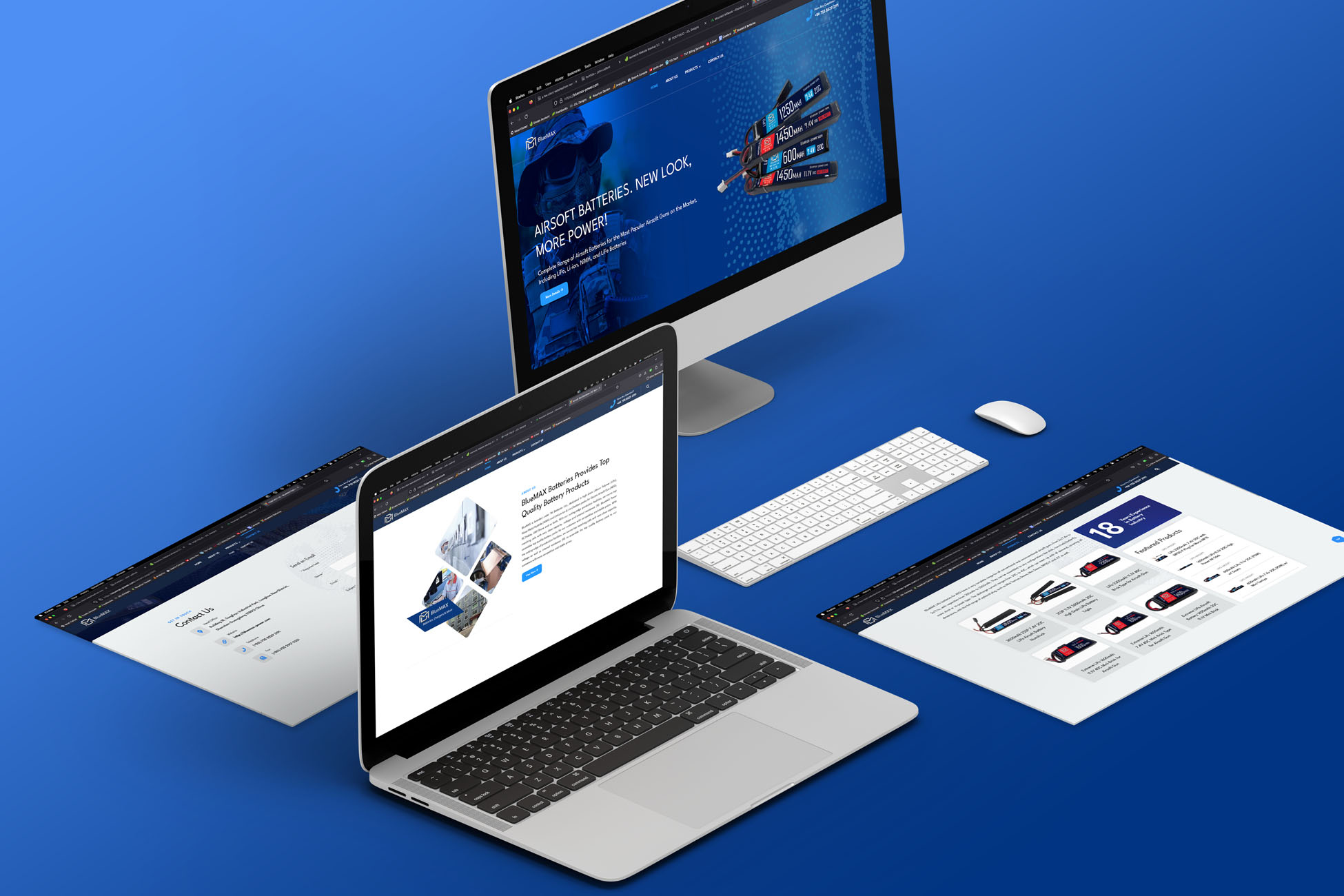 Blue MAX Power Website